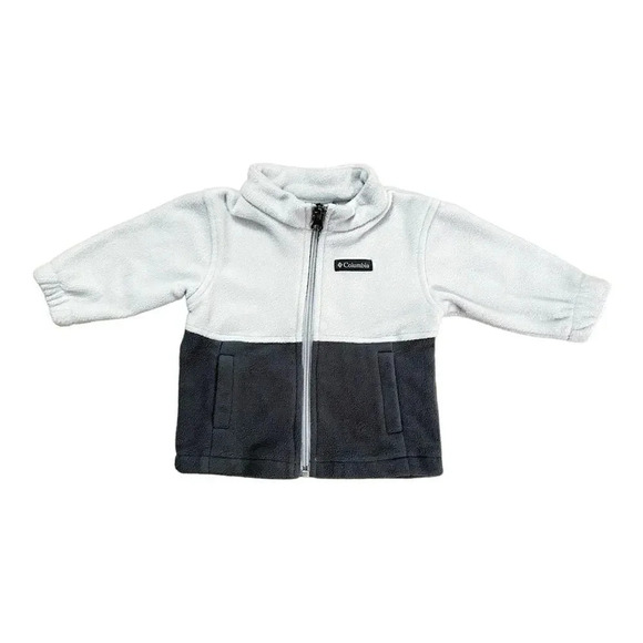 Columbia | Infant Gray Fleece Jacket (3-6 mos) - Picture 1 of 6